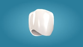 высокоэстетичная коронка для передних зубов